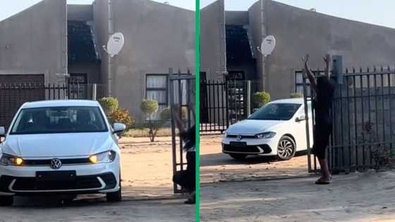 Woman's emotional reaction to receiving her new car spreads joy across Mzansi