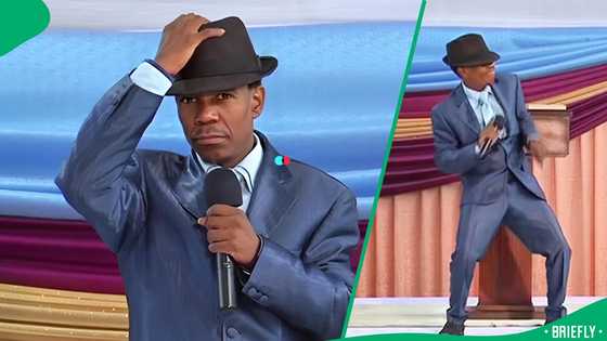 "Dropping hit after hit every week": Mzansi reacts to Prophet Mboro's energetic church performance