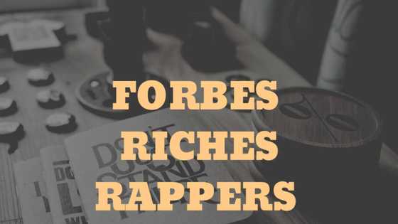 Meet the Forbes richest rappers in the world