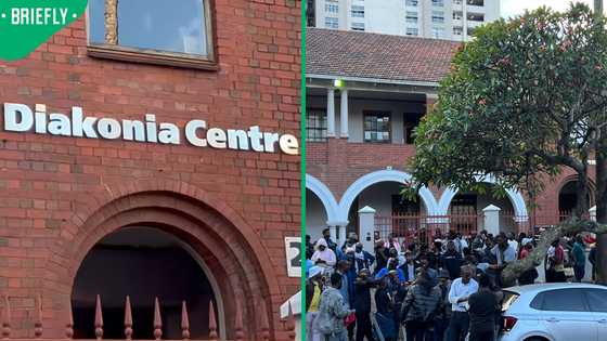 Foreign nationals sleep outside Diakonia Centre in Durban CBD, South Africans urge them to go home