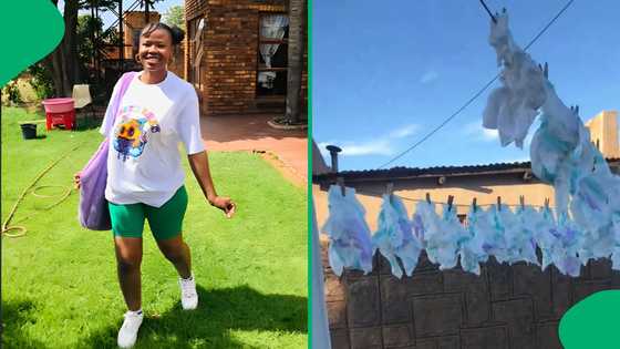 "This is so wise": Granny washes disposable diapers before burning them, SA's stunned