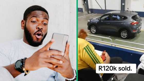 Johannesburg car auction TikTok video shows car sold at affordable price