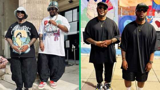 Major League DJz drip mocked, Mzansi in stitches over their shoes: "They just do too much"