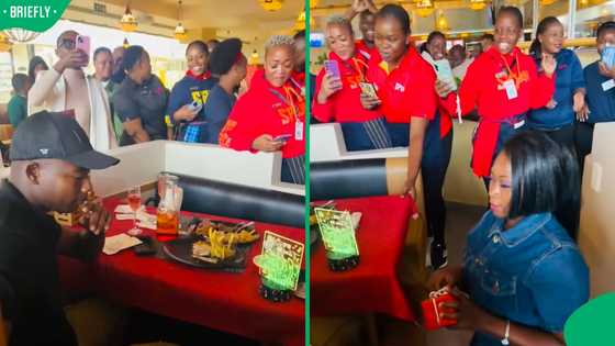"Sisterhood is disappointed": SA reacts after woman drops to her knees at Spur in TikTok video