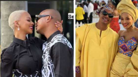 Mihlali Ndamase's boyfriend Leeroy Sidambe issues statement confirming separation from wife Mary Jane Sidambe