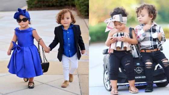 Ariella and Alessandro: Meet baby twins with classy fashion sense