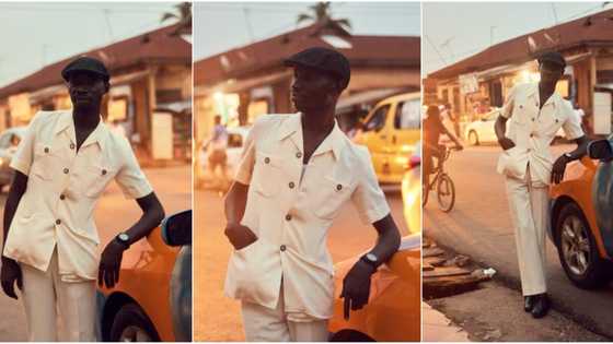 Back to the '70s: Man's old school safari suit goes viral in stylish pics