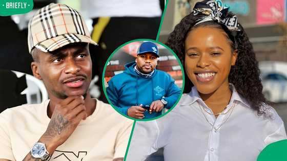 DJ Chymamusique mocks Natasha Thahane and Thembinkosi Lorch's 'dead relationship' with a meme