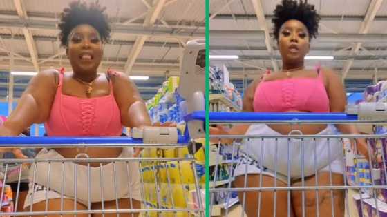 Confident curvy woman puts on a dance show in a grocery store in viral TikTok video, Mzansi shows her love