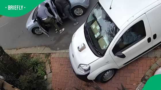 SA calls for arrests as courier vehicle hijack caught on CCTV footage