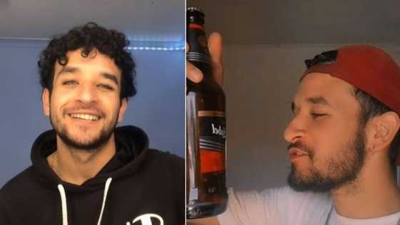 "Happy for the 2 of you": Young man serenading his booze leaves SA howling with laughter