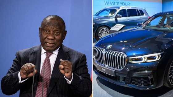 A look at President Ramaphosa's cars: From armoured BMW 7 series to Mercedes S-Class, the man moves in style