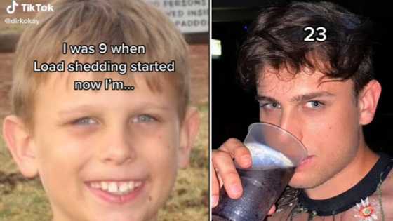 Handsome man shows how he looked when loadshedding started vs how he looks now: “At least you had a glow-up”
