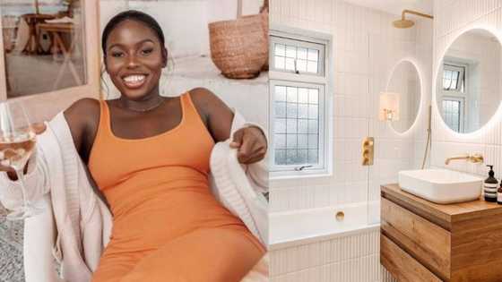 Style inspo: Talented lady gives bathroom a makeover, snaps go viral