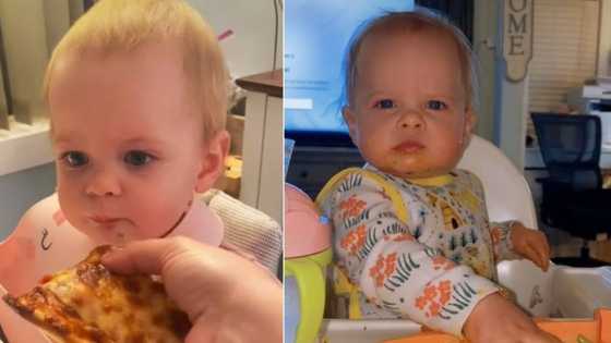 Pizza heaven: Video of baby eating pizza for the 1st time goes viral