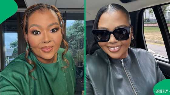 Anele Mdoda shows off her cooking skills, Mzansi hypes her: "Sebenza, Makoti"
