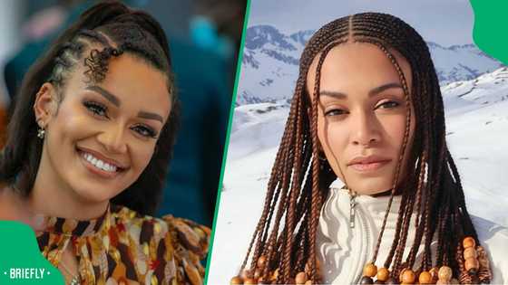 Pearl Thusi's Paris Fashion Week look fails to land: "What is she wearing?"