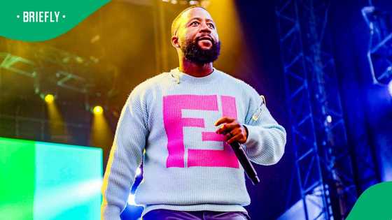 Cassper Nyovest claps back at troll mocking his broken English, SA divided