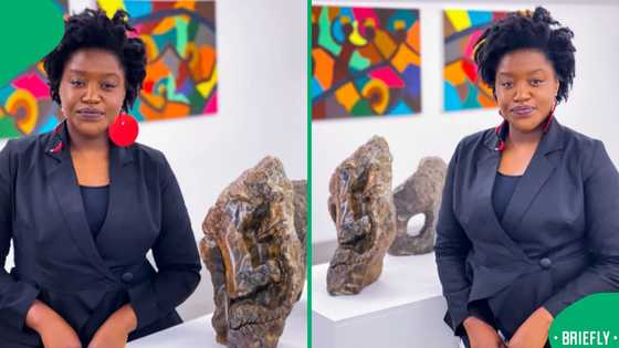 "I'm following you": Mzansi is amazed by South African artist's sculpted stone creations