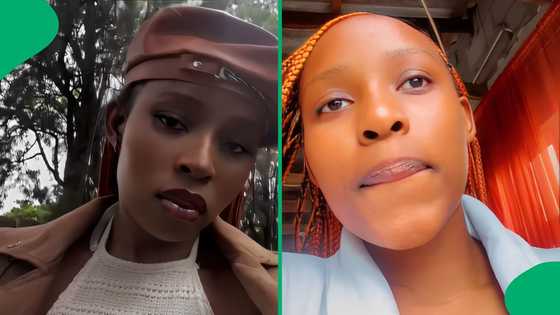 Mzansi lady spots a snake inside the house while sitting with baby, Mzansi calms her