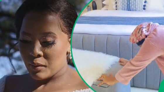 "My person comes in with dirty safety shoes": Lavish makoti shows off luxurious bedroom