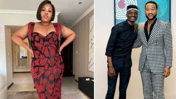 Anele Mdoda proud of SA after TikTok star Mthandazo Gatya shared a stage with John Legend, radio host praised Mzansi: "You did it"