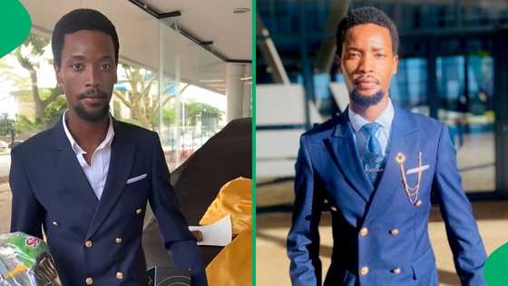 Gentleman drives home to celebrate new ride with family, netizens touched: "I see you"