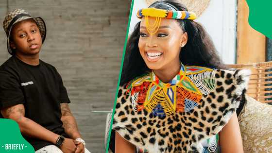 Mzansi compares Ntando Duma to her baby daddy's wife: "The brother has definitely upgraded"