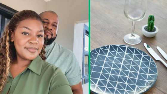 Wife shows how husband eats vs how she eats, Mzansi in stitches: "You go, girl"