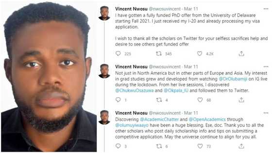 Man without masters get PhD scholarship in US, bae joins him thanks to school