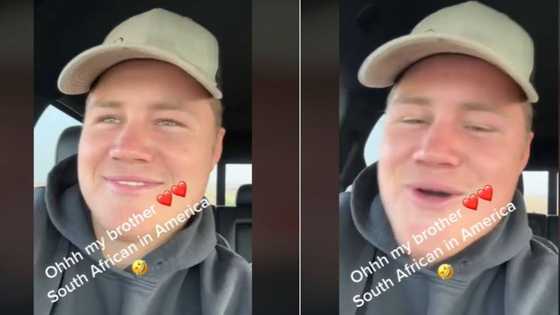 White South African man in the US blasts Stimela' by Ntate Stunna, TikTok of his joy has Mzansi feeling Ubuntu spirit