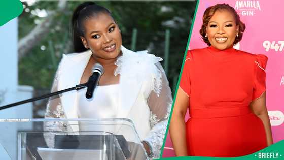 South Africans call SPCA on Anele Mdoda's dogs after viral picture: "The dogs look hungry"