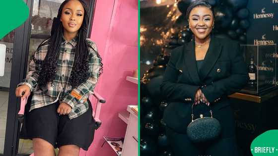 Gogo Skhotheni's church outfit leaves Mzansi perplexed: "No respect"