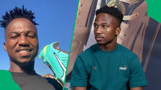 23-year-old former Sundowns player Cassius Mailula shows off his sleek R1M ride