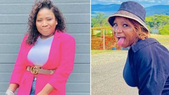 Makhadzi shares hilarious pic while sleeping with her 18 plaques, SA reacts: "She's sleeping with her success"