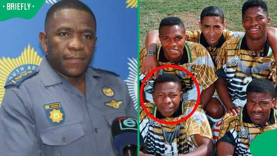 "They must be related": Mzansi reacts to Gen Mkhwanazi's 'twin' who wore number 11 at Kaizer Chiefs