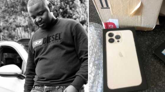 Kind man buys his bae a new phone, third one in a year, swears this is the last, Mzansi men crack jokes