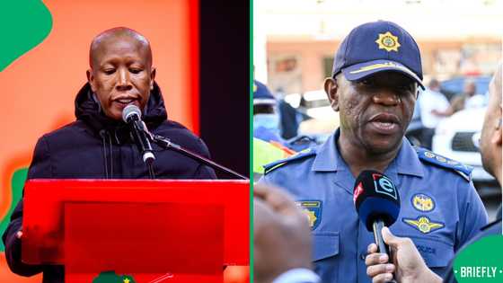 South Africans laugh as Julius Malema invites General Mkhwanazi to join the EFF