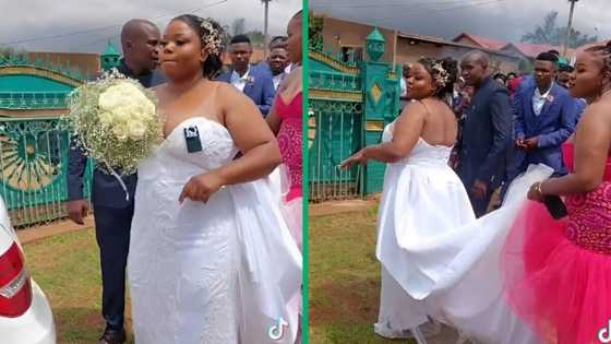 ZCC bride's revealing wedding dress stirs up a storm on TikTok