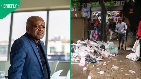 Dada Morero blames shop owners for the filthy state of Johannesburg CBD, South Africans debate his comments