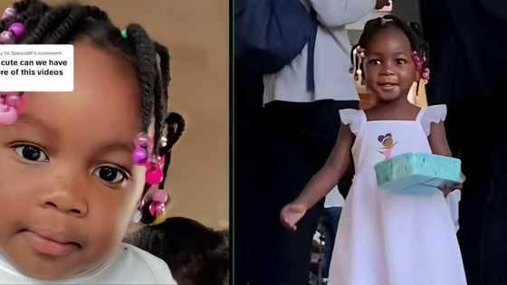 South African toddler shares meal with stranger, in a TikTok video, peeps are impressed