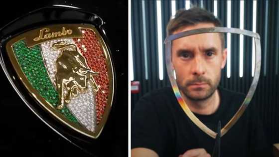 Jewellery designer creates R340 000 gold and diamond Lamborghini badge to auction for charity