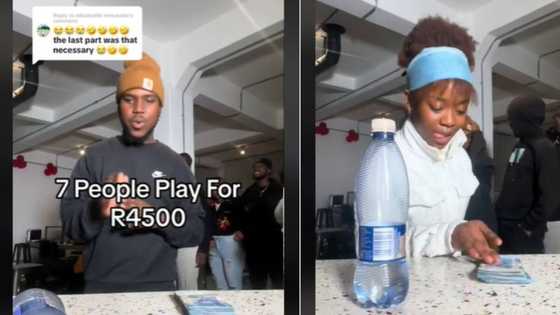 Video of 7 people playing TikTok game for R4 500, Mzansi in tears as competition gets heated