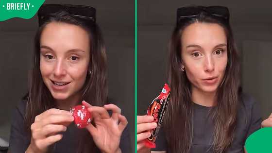 "Try Simba chips with bread": UK woman tries Mzansi snacks for the first time in TikTok video