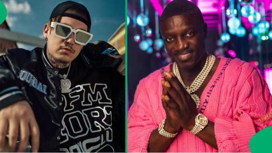 Senegalese-American singer Akon praises the late Costa Titch, SA reacts: "He lies on the dead too"