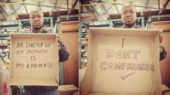 One man lets the world know about his loyalty to his mom, sparks a controversial debate in Mzansi