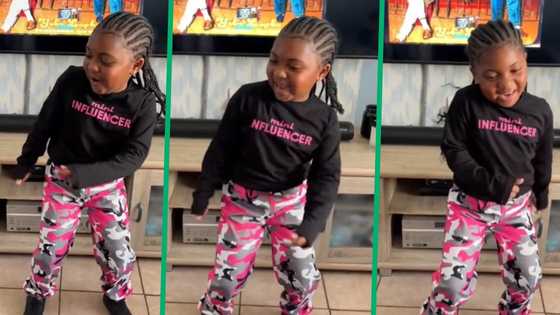 Mini influencer shakes social media up with energetic dance to 'Yebo Lapho'