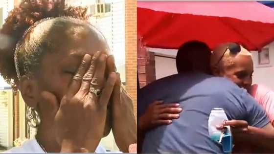 Emotions run high as man reunites with biological mother after 42 years
