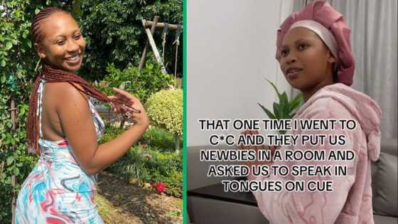 Woman shares awkward church experience of being told to speak in tongues in funny TikTok video