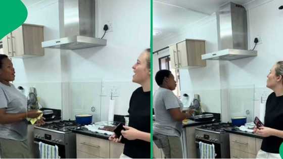Domestic worker and white woman's kitchen duet melts hearts in South Africa